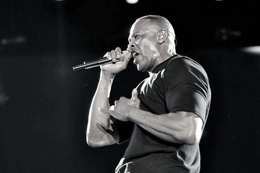Dr Dre was served divorce papers while at his grandmother’s funeral