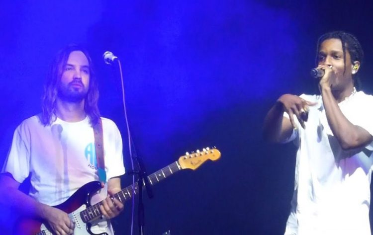 When Tame Impala performed with A$AP Rocky