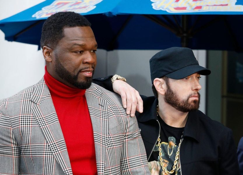 How an Eminem verse inspired 50 Cent to start writing again