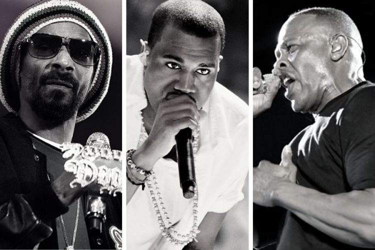 Kanye, Snoop Dogg and Dr Dre share clip of new song 'Glory'