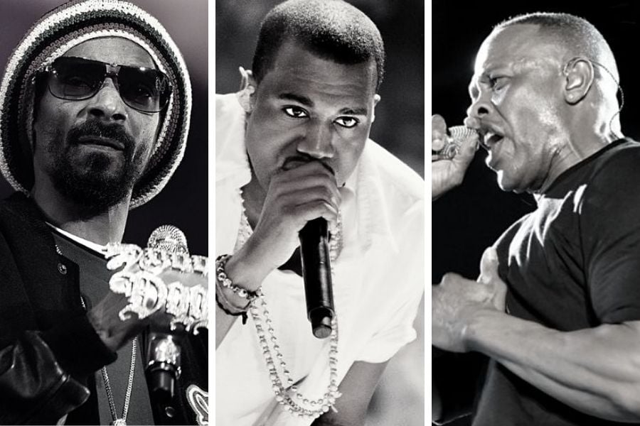 Kanye, Snoop Dogg and Dr Dre share clip of new song ‘Glory’