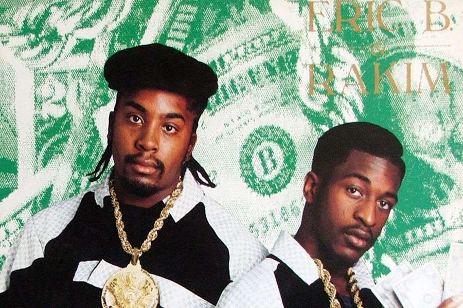 Rakim wanted to be in the NFL before he met Eric B