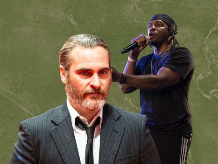Why did Joaquin Phoenix get a production credit on a Pusha T track?