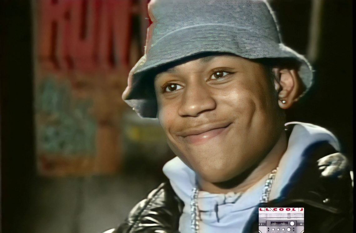 Watch a rare clip of NWA presenting LL Cool J with an Award