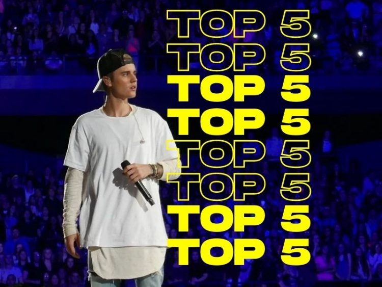 Top 5: Justin Bieber's five favourite rappers of all time