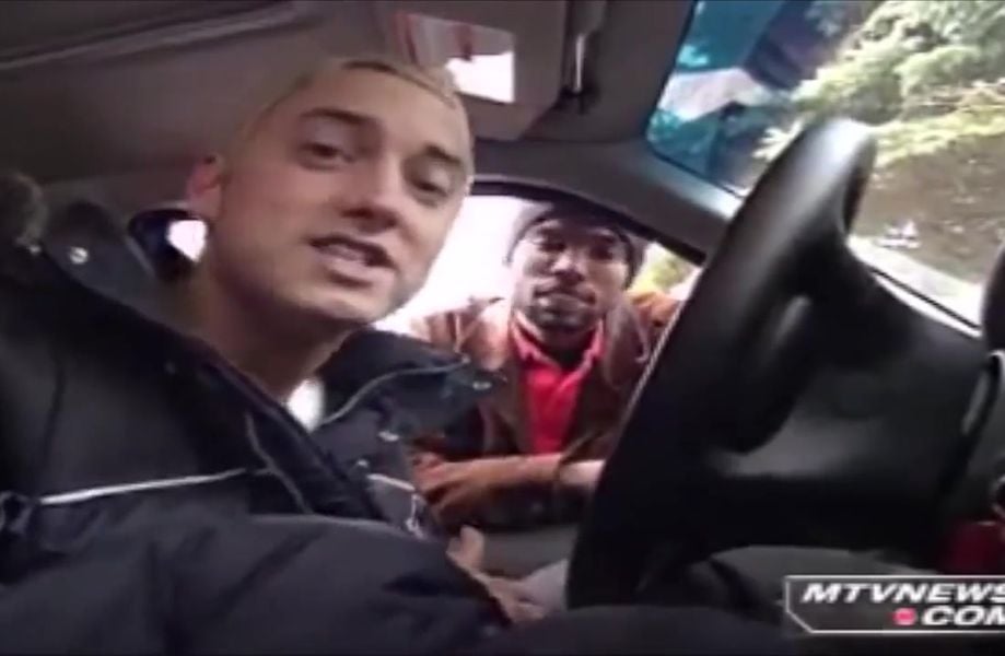 Watch this rare footage of Eminem and Proof freestyling