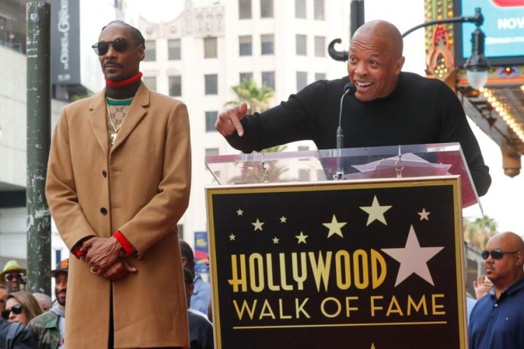 Snoop Dogg and Dr Dre attend U2 Las Vegas concert together