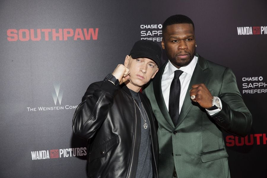 How 50 Cent heroically saved a drunk and high Eminem on TV