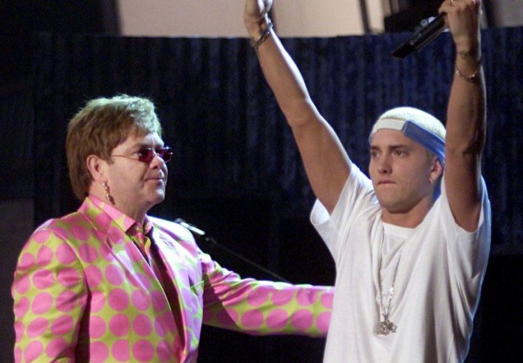 How Elton John helped Eminem to get clean