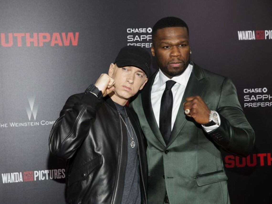 Eminem makes a surprise appearance at 50 Cent concert in Detroit