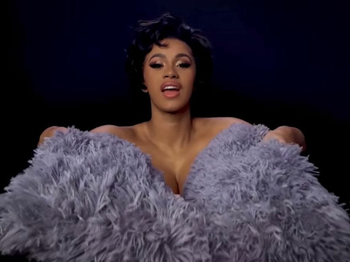 Cardi B hurls microphone at fan who threw a drink at her during performance in Las Vegas