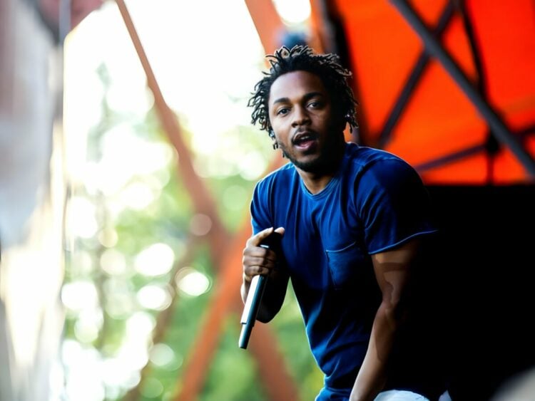 The rapper Kendrick Lamar said "blew him away" with wisdom