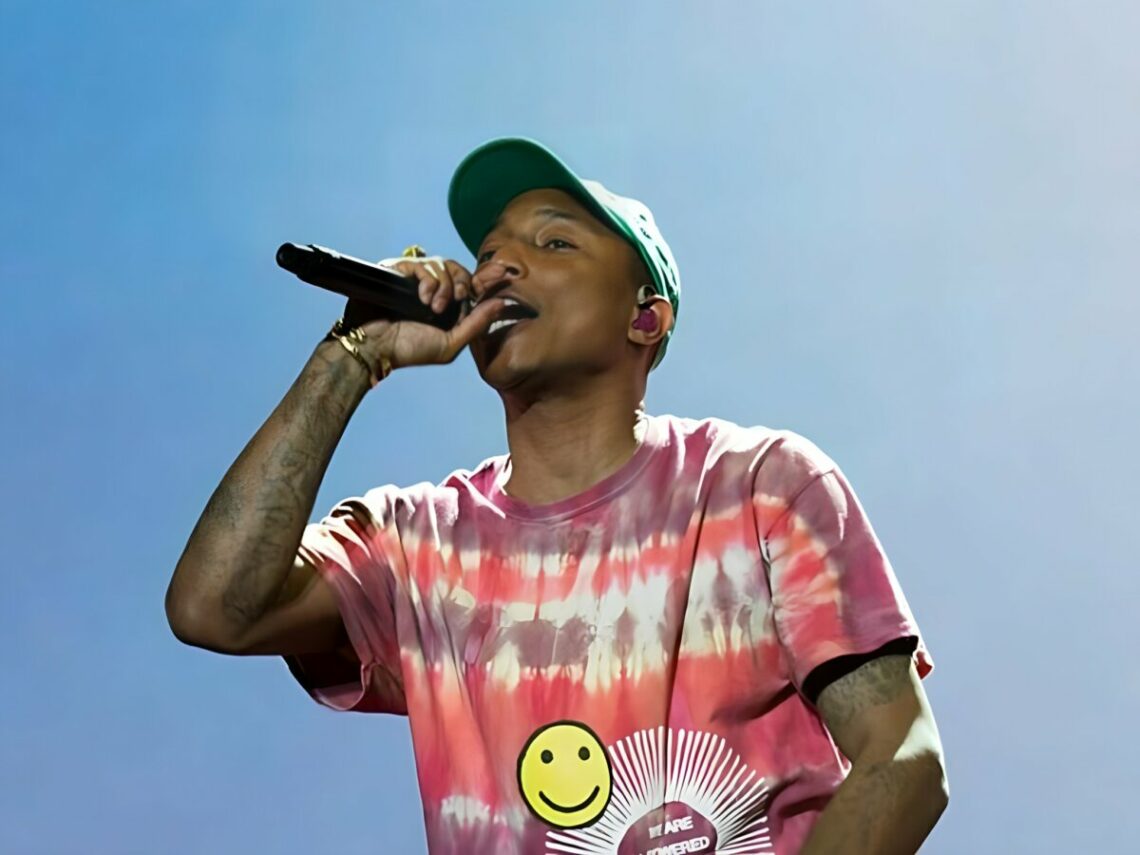 Pharrell has three albums of unreleased music
