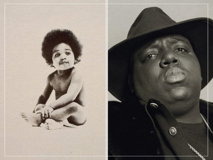 Who is the kid on the front of Biggie Smalls' 'Ready To Die'