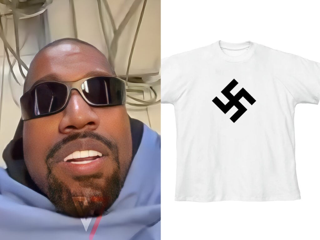 Kanye West - Yeezy - Nazi Swastika - 2025 -