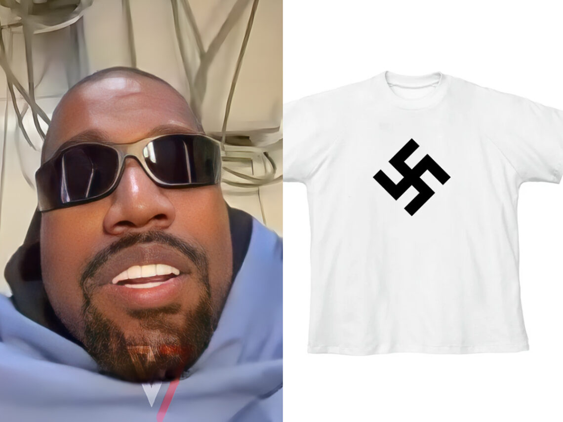 Kanye West - Yeezy - Nazi Swastika - 2025 -
