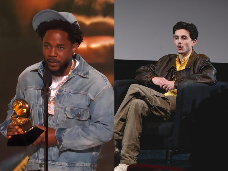 Kendrick Lamar - Timothee Chalamet - Split - 2025