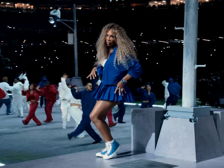 Serena Williams - Tennis Player - Kenrick Lamer Superbowl Halftime Show 2025