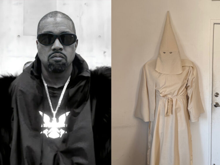Kanye West - 2025 - KKK Robe - Split