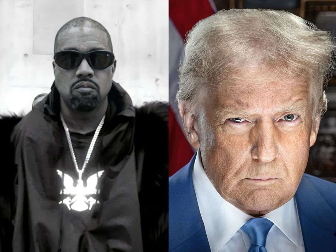 Kanye West - President Donald J Trump - Split - 2025