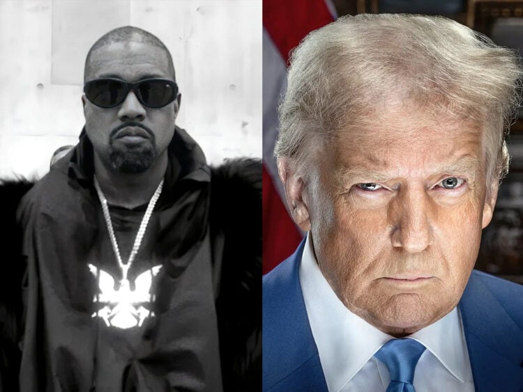 Kanye West - President Donald J Trump - Split - 2025