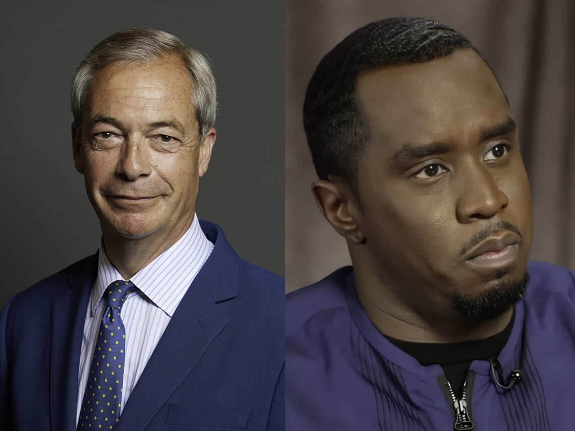 Nigel Farage - Diddy - Split - 2026